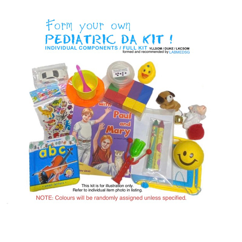 Paediatric Developmental Assessment Kit / Paeds DA Set. Paediatrician ...