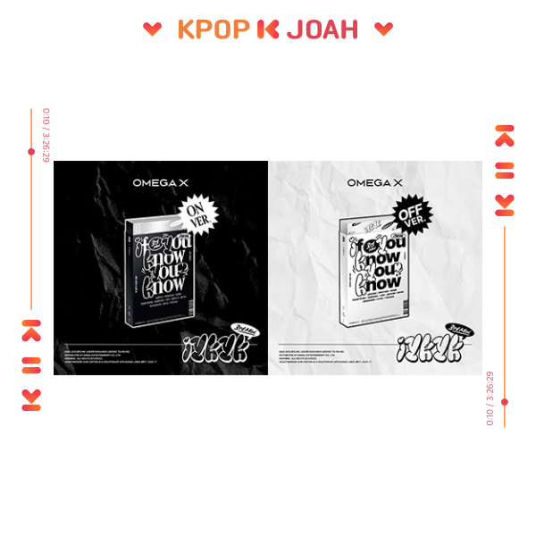 OMEGA X [iykyk] 3rd MINI ALBUM (7th Nov.2023) | Shopee Philippines