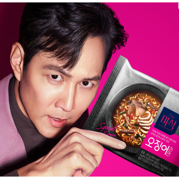 The Misik Squid flavor Instant Korean Ramen 4EA*130g | Shopee Philippines