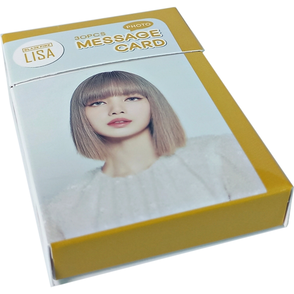 K-POP BLACKPINK(LISA) Message Photocards Set 30pcs | Shopee Philippines