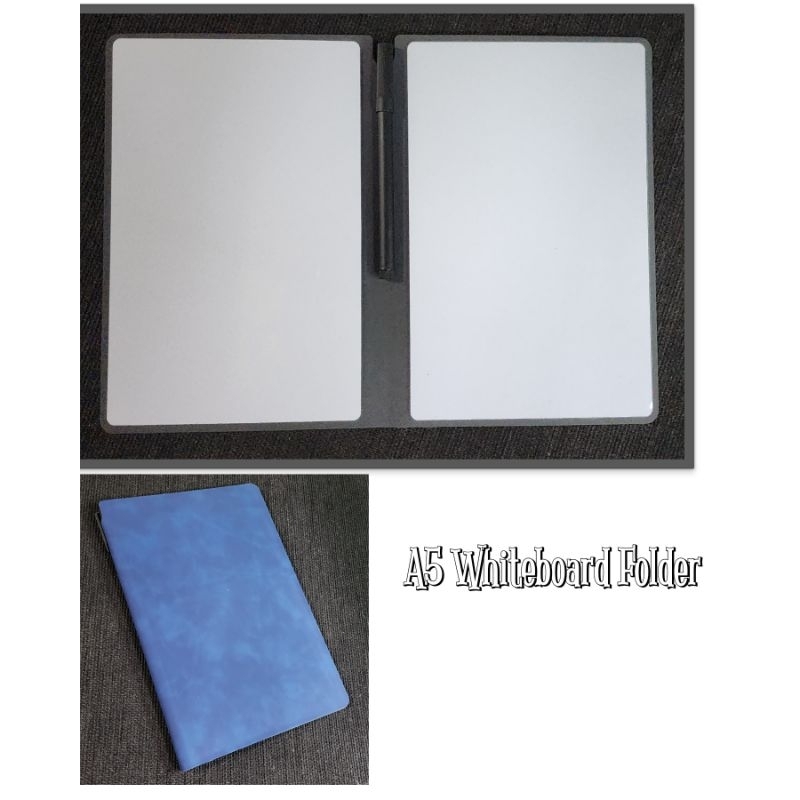 A5 Whiteboard Folder for Presentation | Folder with White Board ...