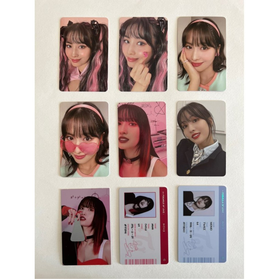 formula of love o+t= 3 トレカ一覧 TWICE 3rd Album Formula of Love O T
