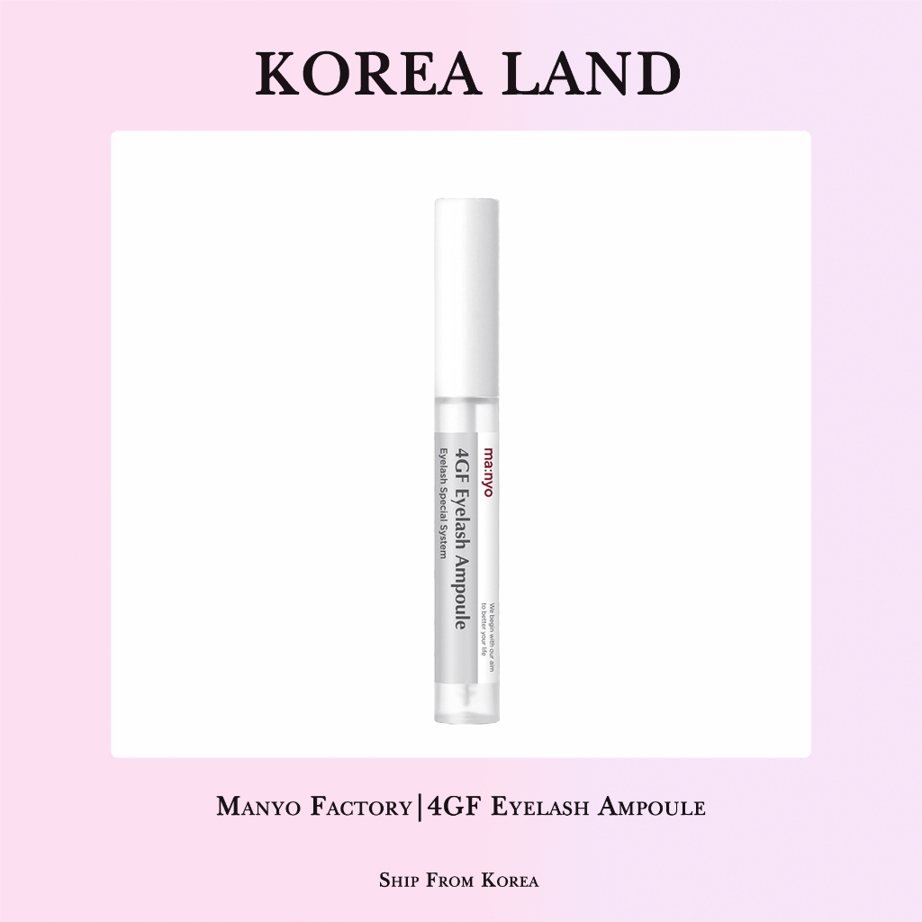 Manyo Factory | 4GF Eyelash Ampoule Eyelash Nutrient (5ml) | Shopee ...