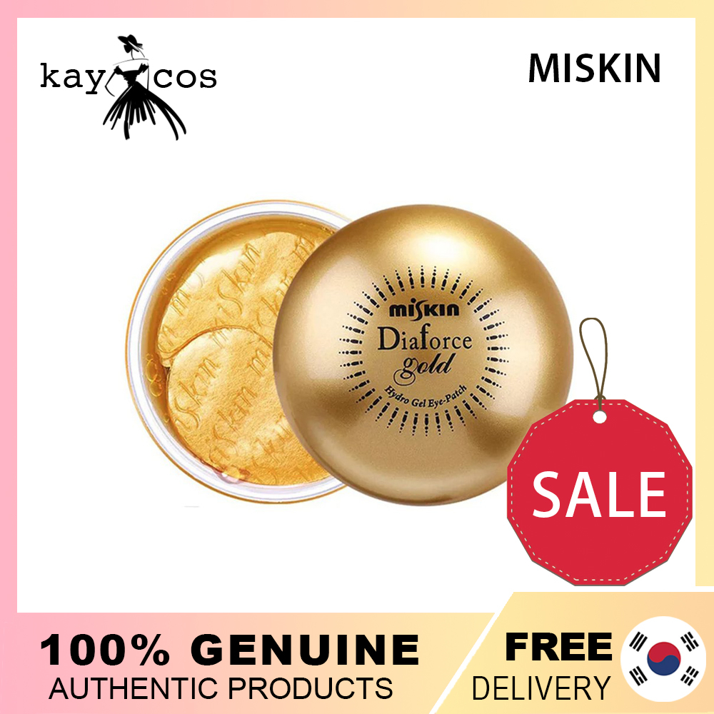 MISKIN Diaforce Gold Hydrogel Eye Patch(60 Sheets) Shopee Philippines