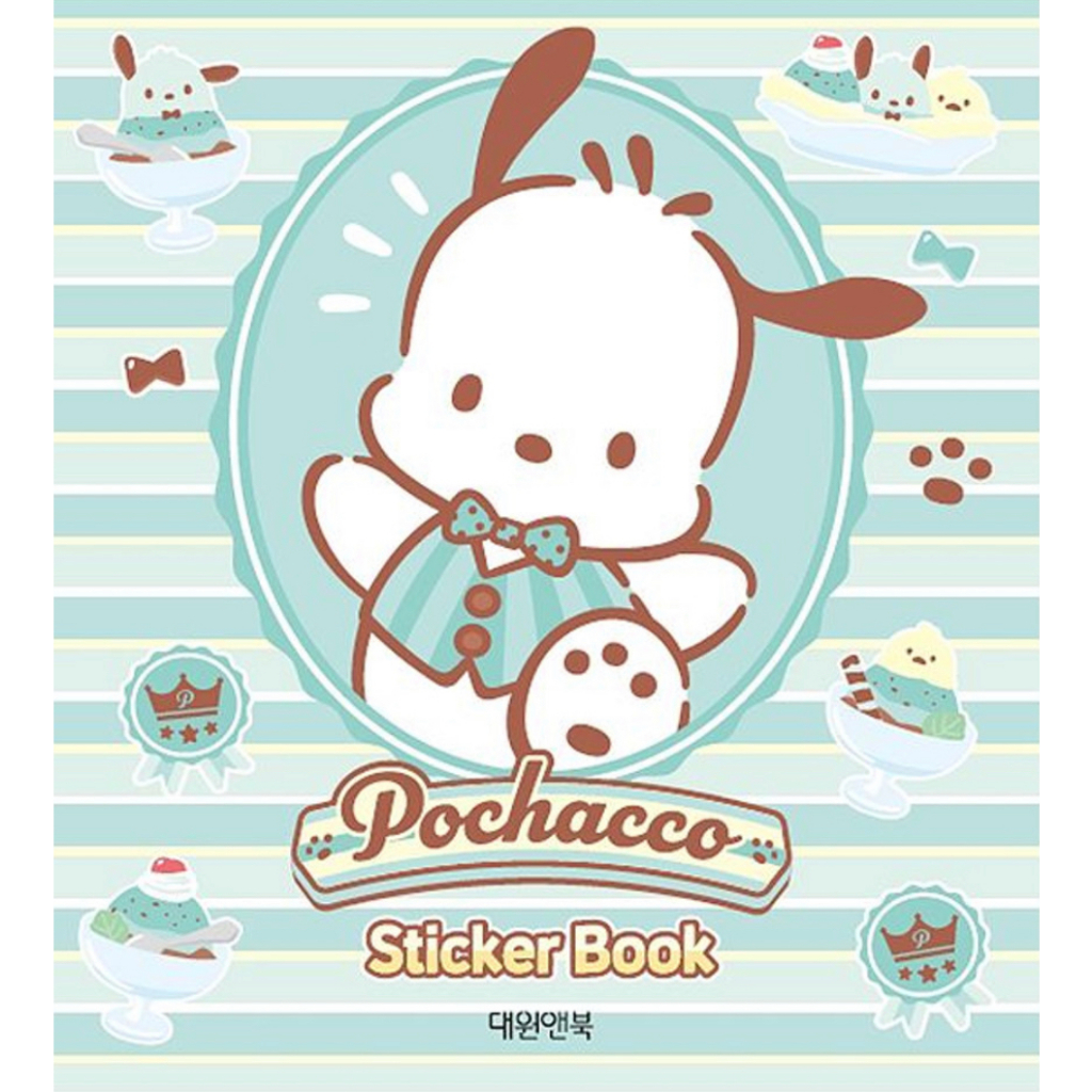 [Sanrio] Pochaco 24 Sheets Sticker Cute Handbook Stickers For Notebook ...