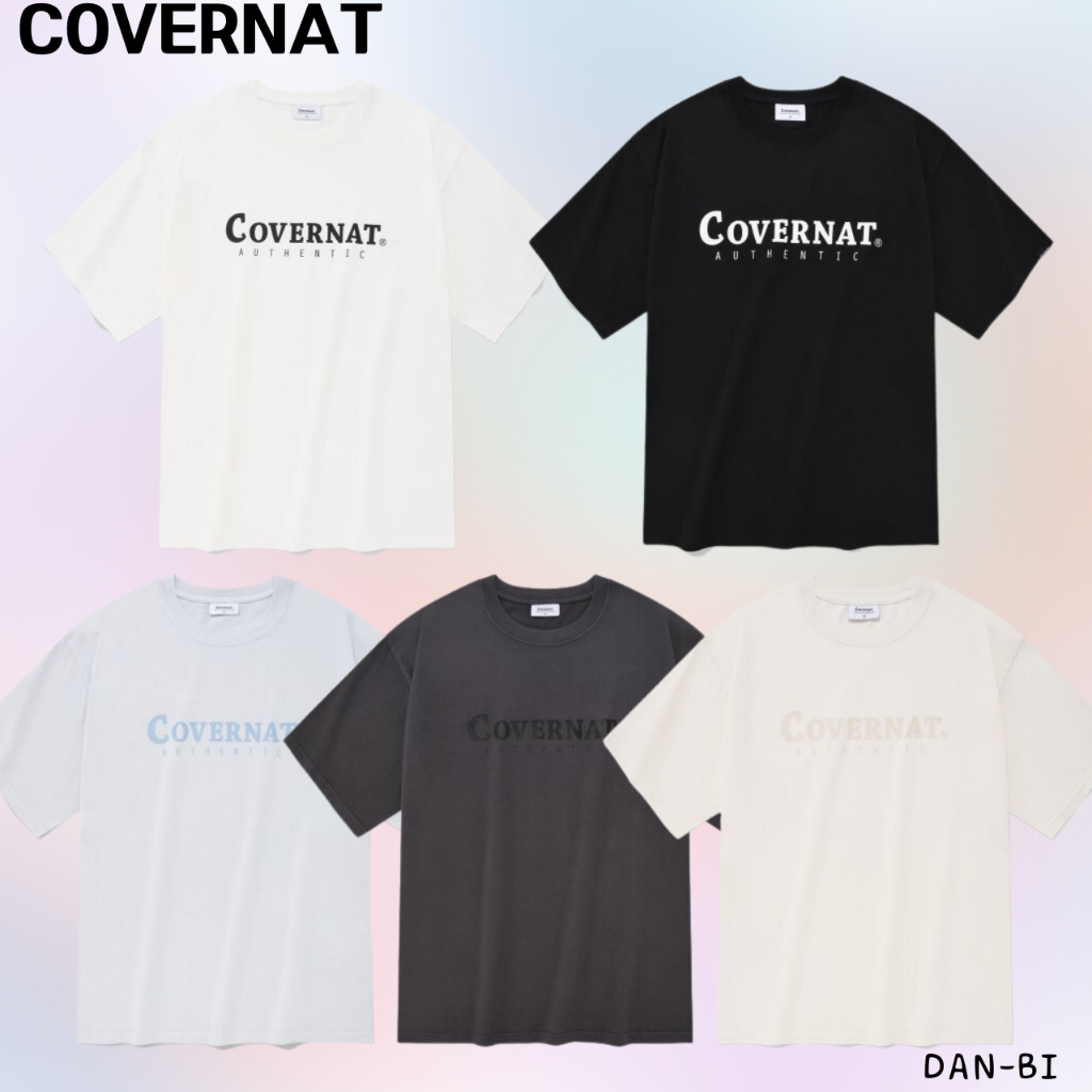 Tシャツ・カットソー COVERNAT Round Pocket T-Shirt Navy Covernat Unisex Round Pocket Tee Shirt Navy | Basic Tees for