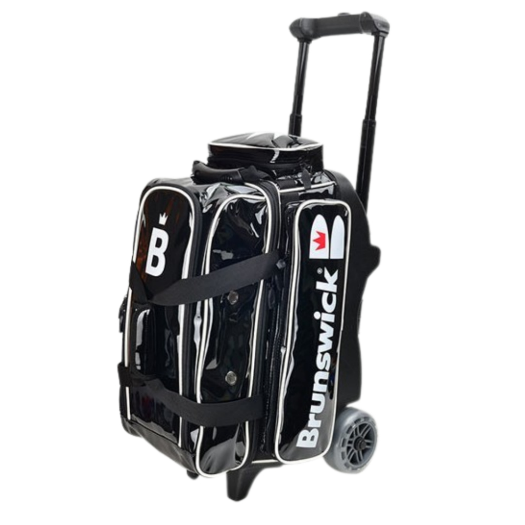 Brunswick Enamel 2Ball Roller Bowling Bag/ Black Shopee Philippines