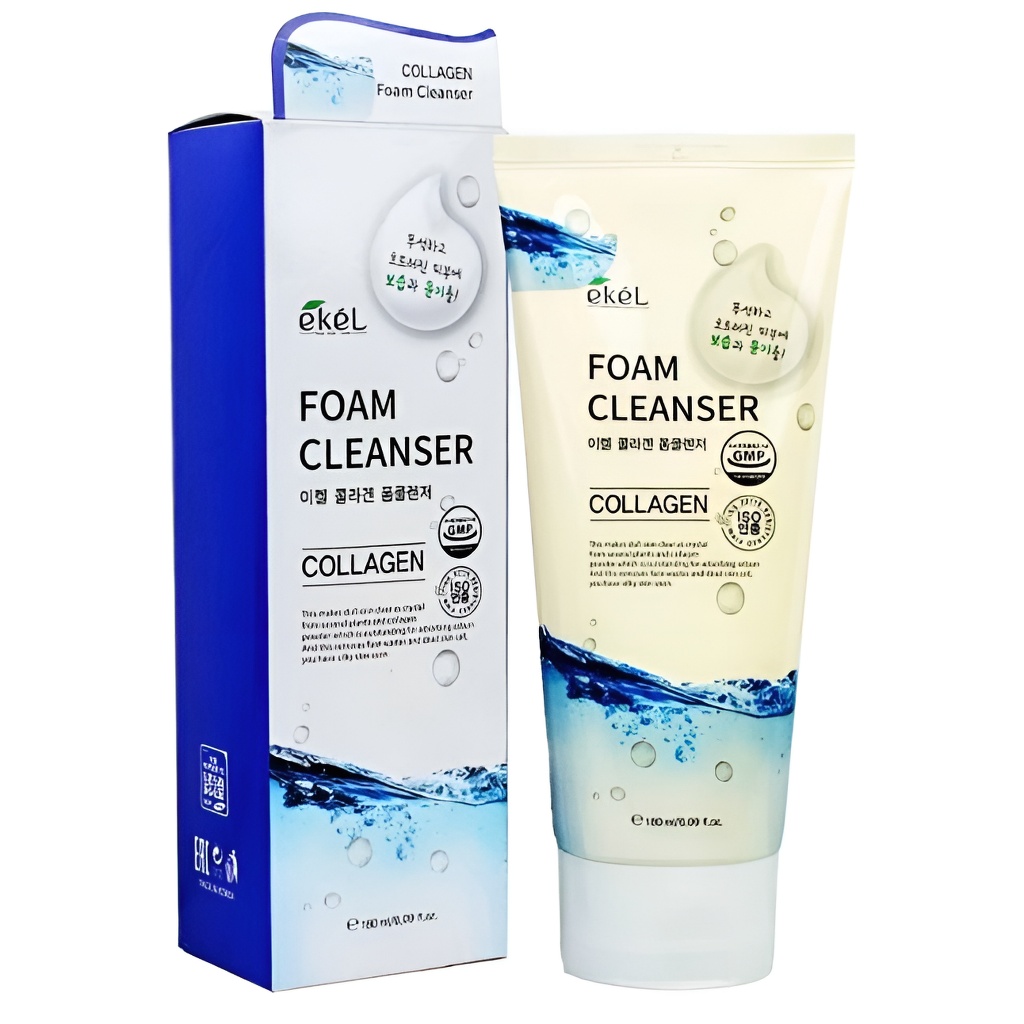 Ekel Collagen Foam Cleanser 180ml. made in Korea. | Shopee Philippines