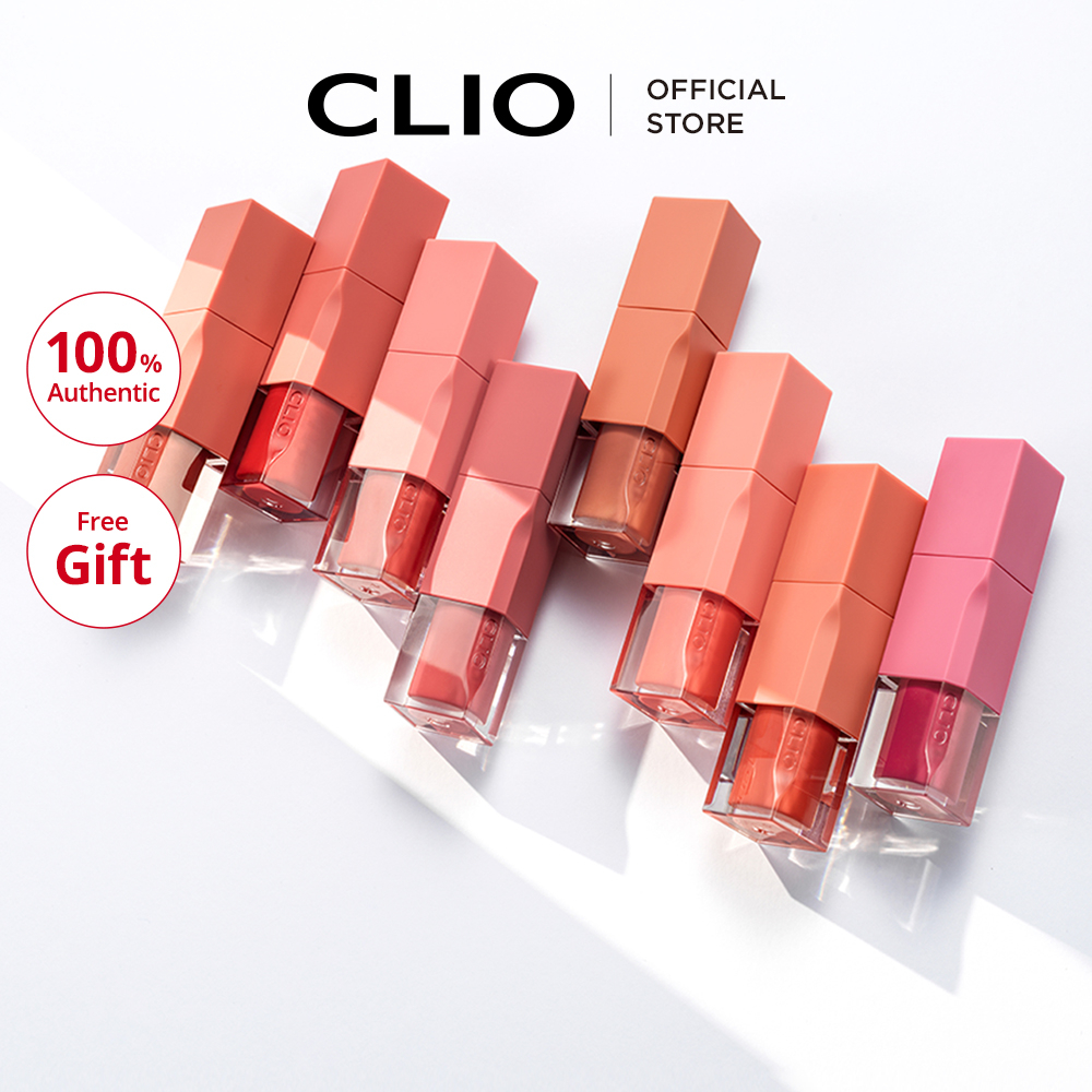 [CLIO] Dewy Blur Lip Tint 4g | Dewy Lip tint, smooth blurring finish ...
