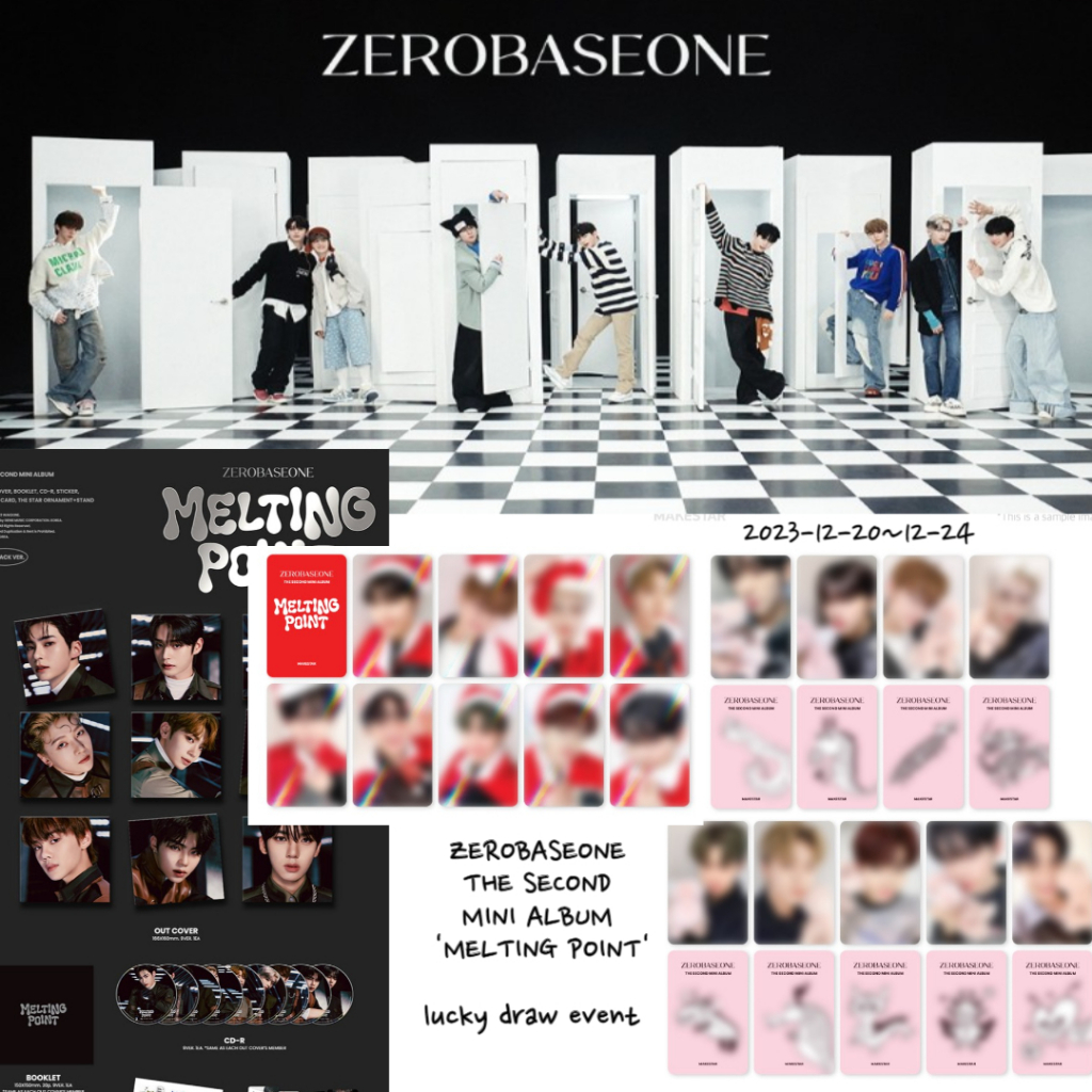 ZEROBASEONE 'Never Say Never' Album ICON Version – Inkl. Photobook, CD, Photocards & Pre-Order Geschenk