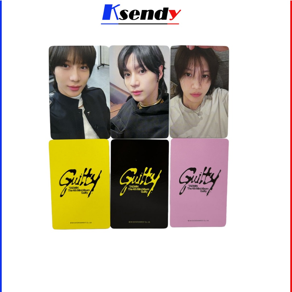 TAEMIN [Guilty] OFFICIAL PHOTOCARD SET (3EA) Shopee Philippines