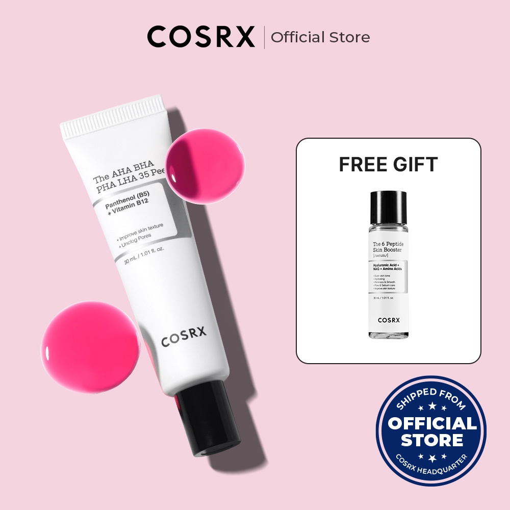 [COSRX OFFICIAL] The AHA BHA PHA LHA 35 Peel, 35% Multi Acids, Vitamin ...