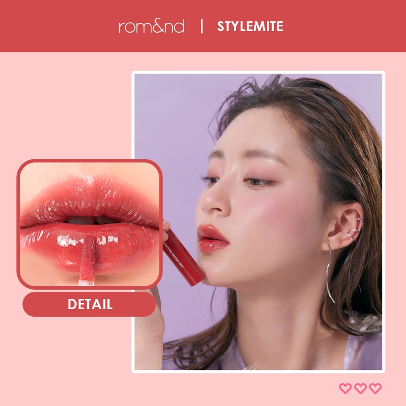 [STYLEMITE & Valentine's Glow-Up] ROMAND Glasting Water 08 Rose Stream ...