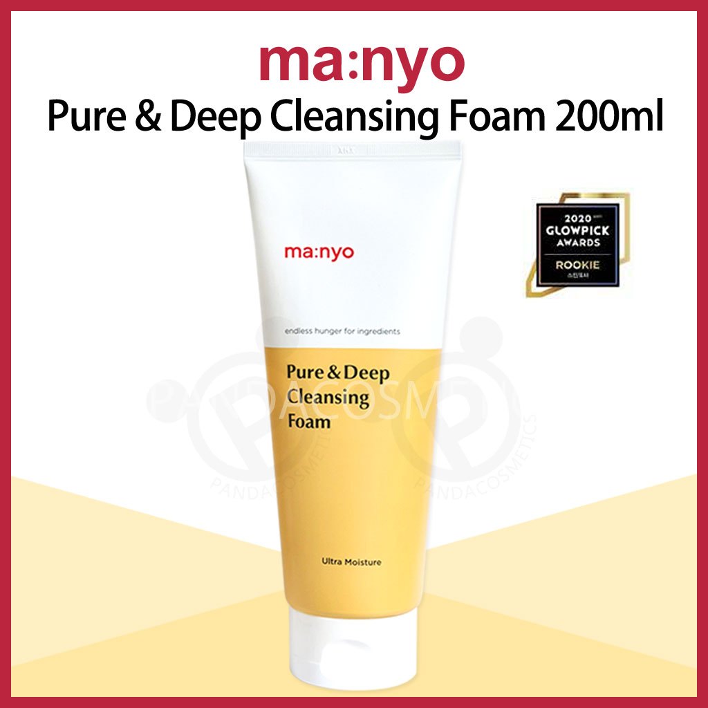 MANYO FACTORY Pure & Deep Cleansing Foam 200ml | Shopee Philippines