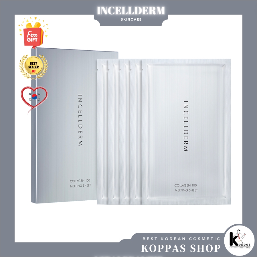 INCELLDERM COLLAGEN 100 MELTING SHEET 5pc | Shopee Philippines