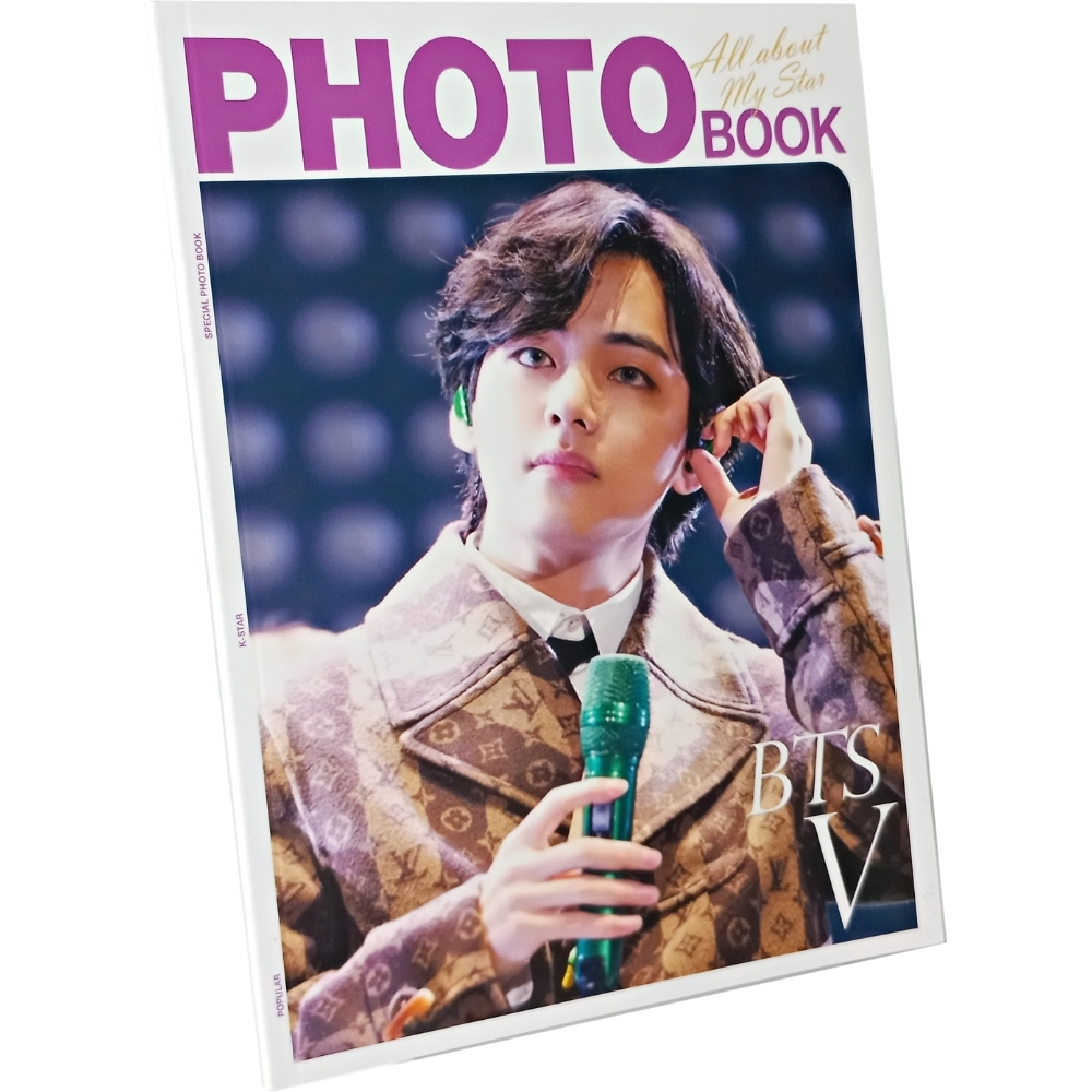 K-POP BTS(V) Mini Photo Book A5 Size (48pages) | Shopee Philippines