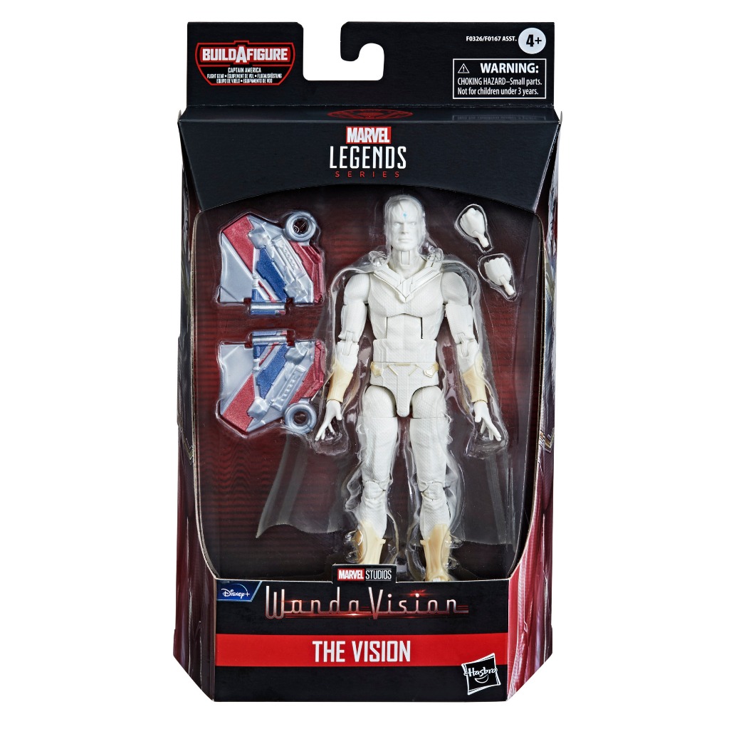 New Marvel legends Disney+ The Vision From Wanda Vision FLIGHT GEAR BAF ...