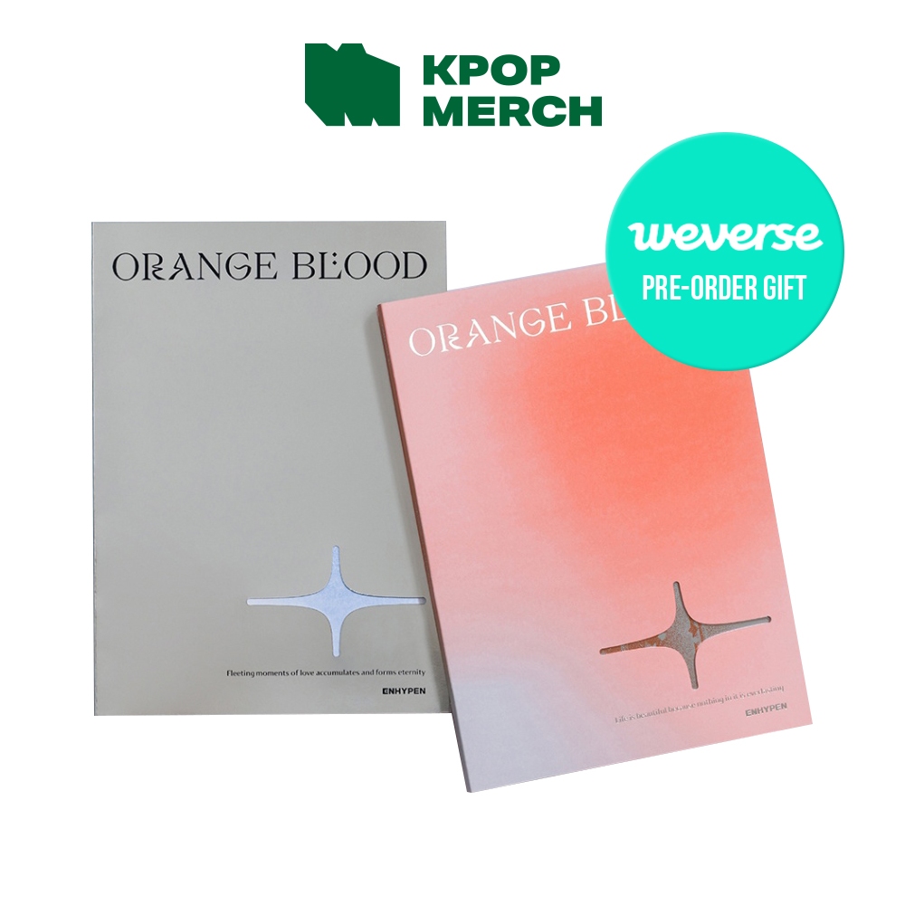 Enhypen (Weverse Pob) Orange Blood | Shopee Philippines