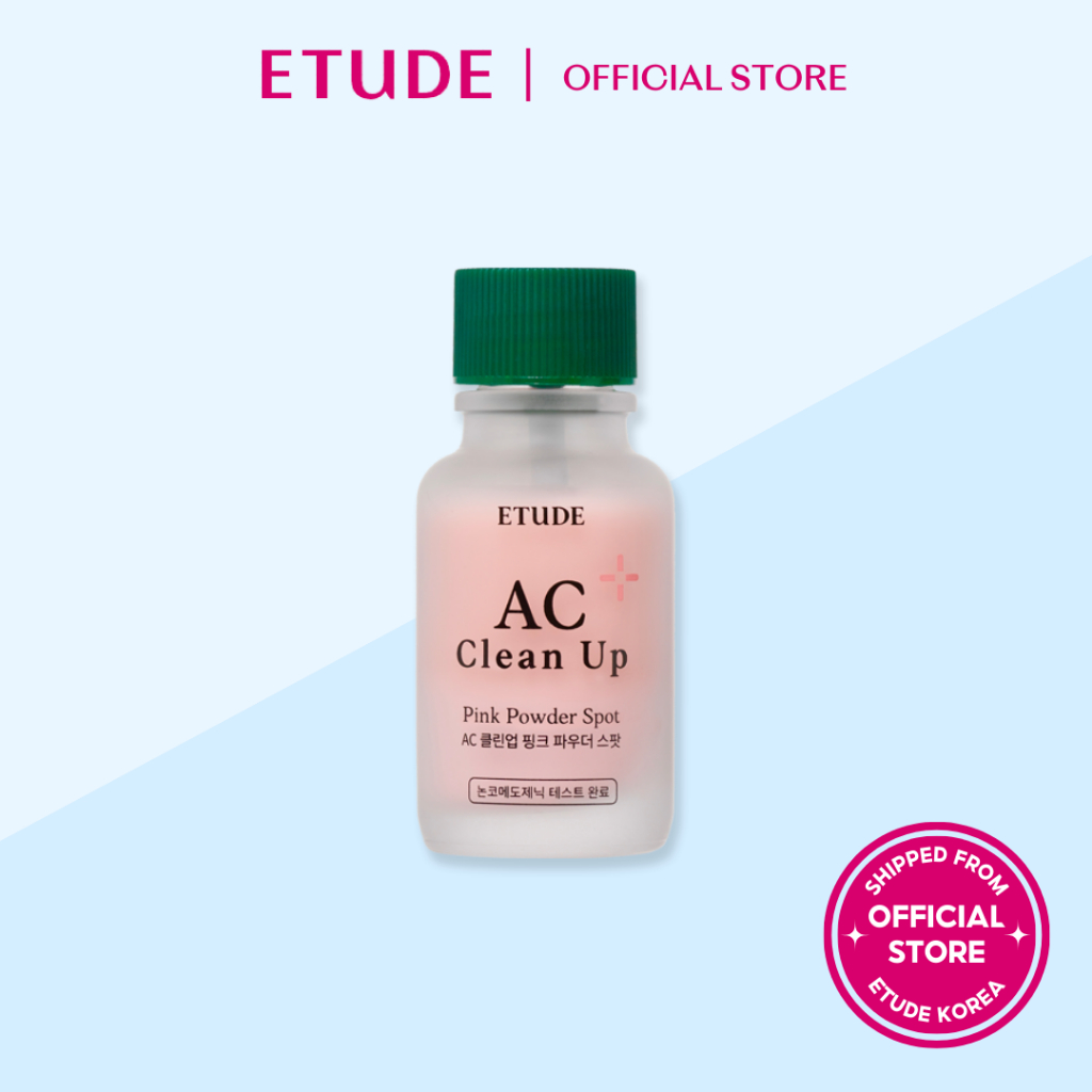 ETUDE AC Clean Up Pink Powder Spot 15ml | Shopee Philippines