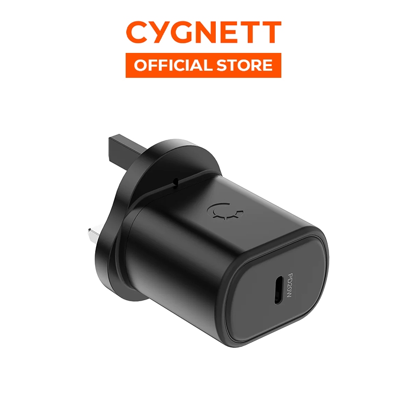 Cygnett Charge and Connect 20W USB-C PD Wall Charger (Blue)