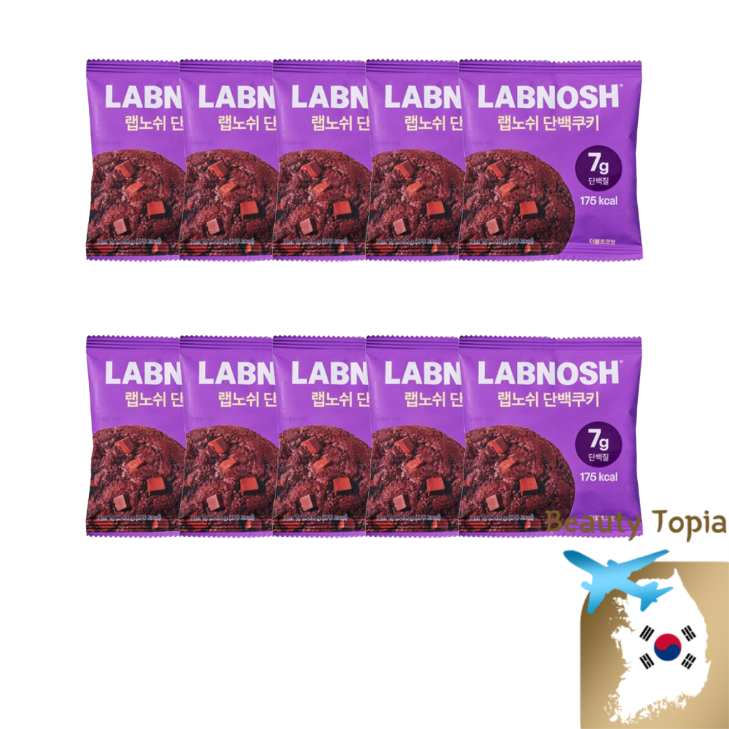 Labnosh Protein Choco Cookie 40g X 10pcs protein cookie protein snack ...