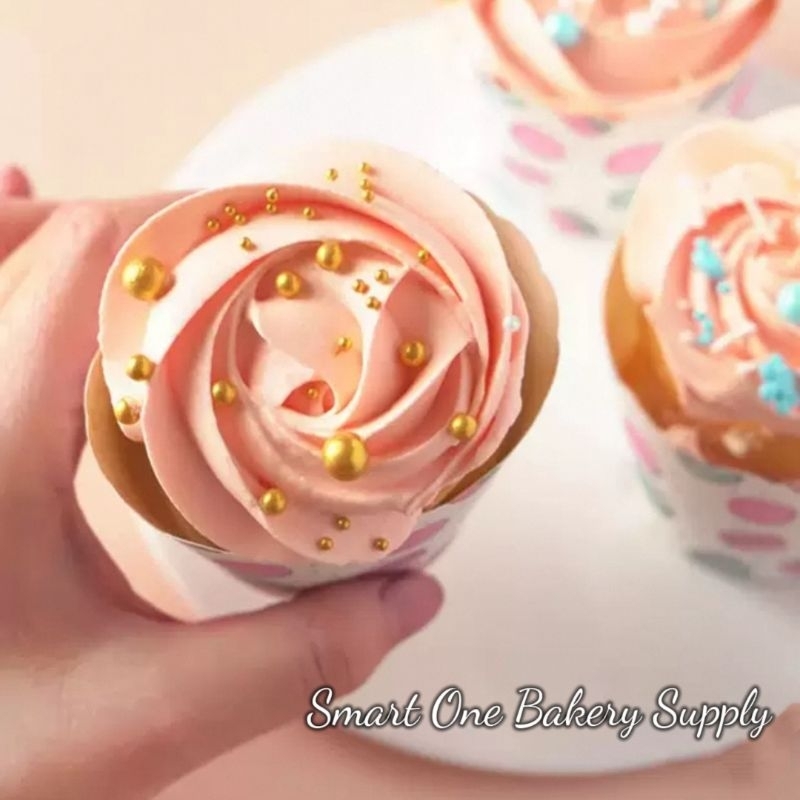 500g/250g/100g White Pearl Sprinkles Candy Ball Edible Cake Sprinkle ...