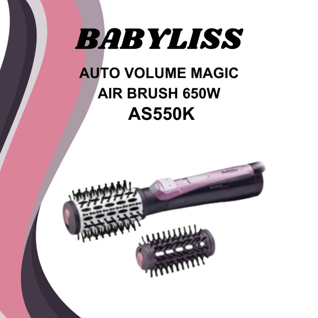 BABYLISS AUTO VOLUME MAGIC AIR BRUSH 650W AS550K Shopee Philippines