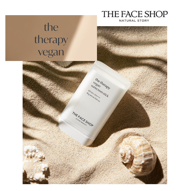 The Face Shop The Therapy Vegan Sunscreen Stick Spf50 Pa 8g main image 1