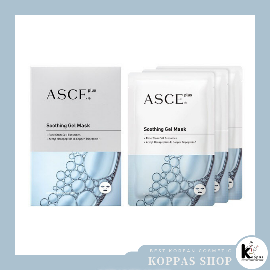 ASCE Plus Exosome Soothing Gel Mask 38ml x 3pc ASCE+ | Shopee Philippines