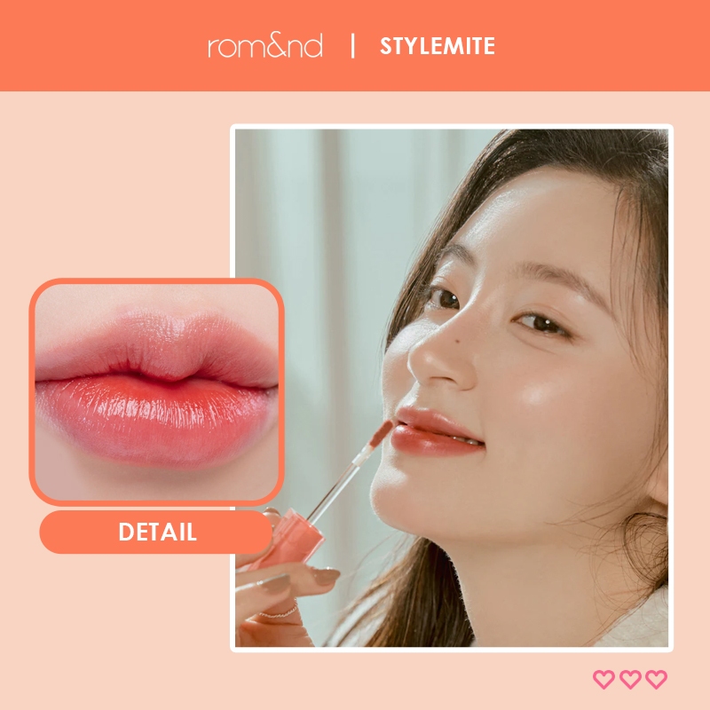 [STYLEMITE OFFICIAL] Romand Rom&nd Dewyful Water Tint 01 In Coral (5g ...