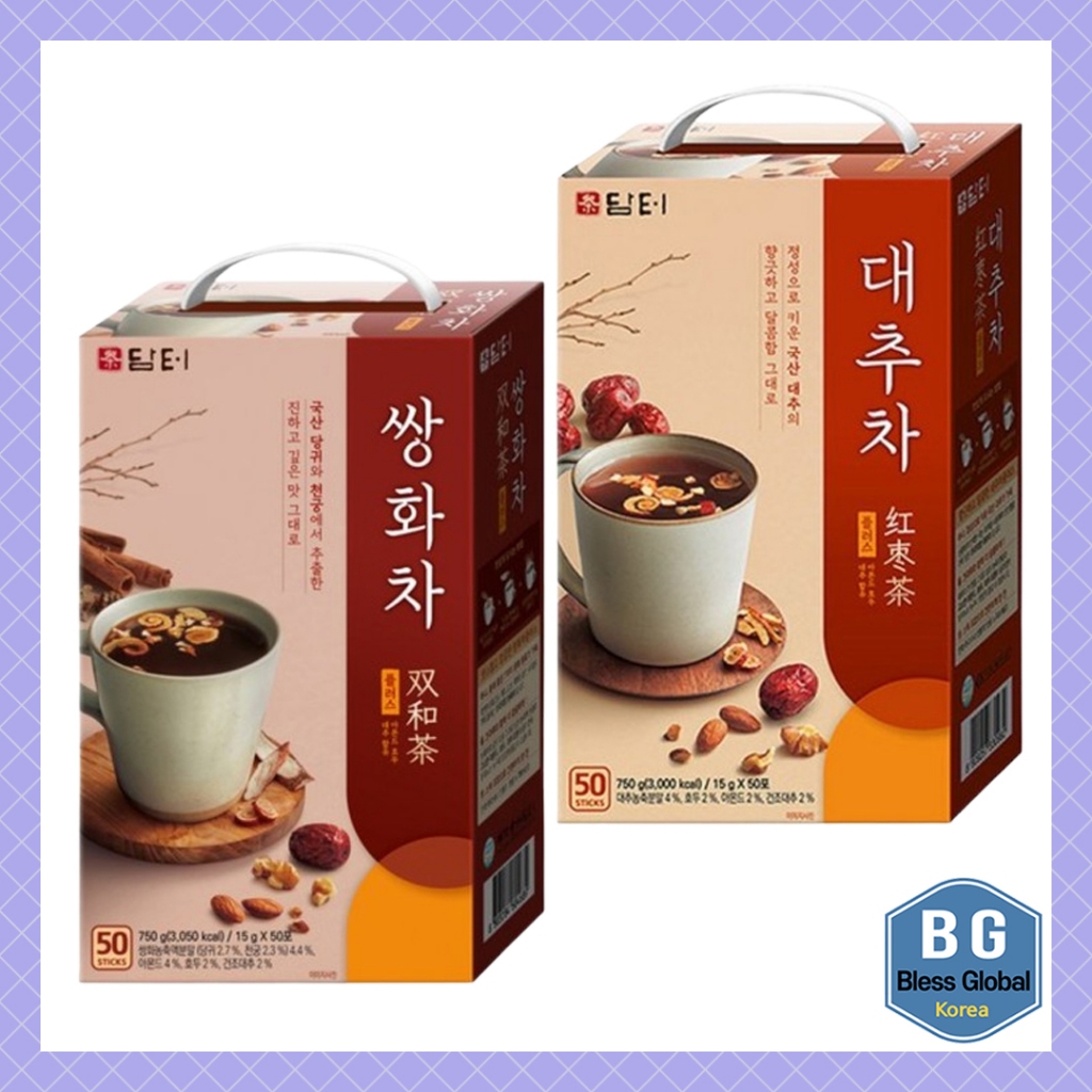 [Damtuh] Ginger Tea Plus 15g x 15 sticks main image 1