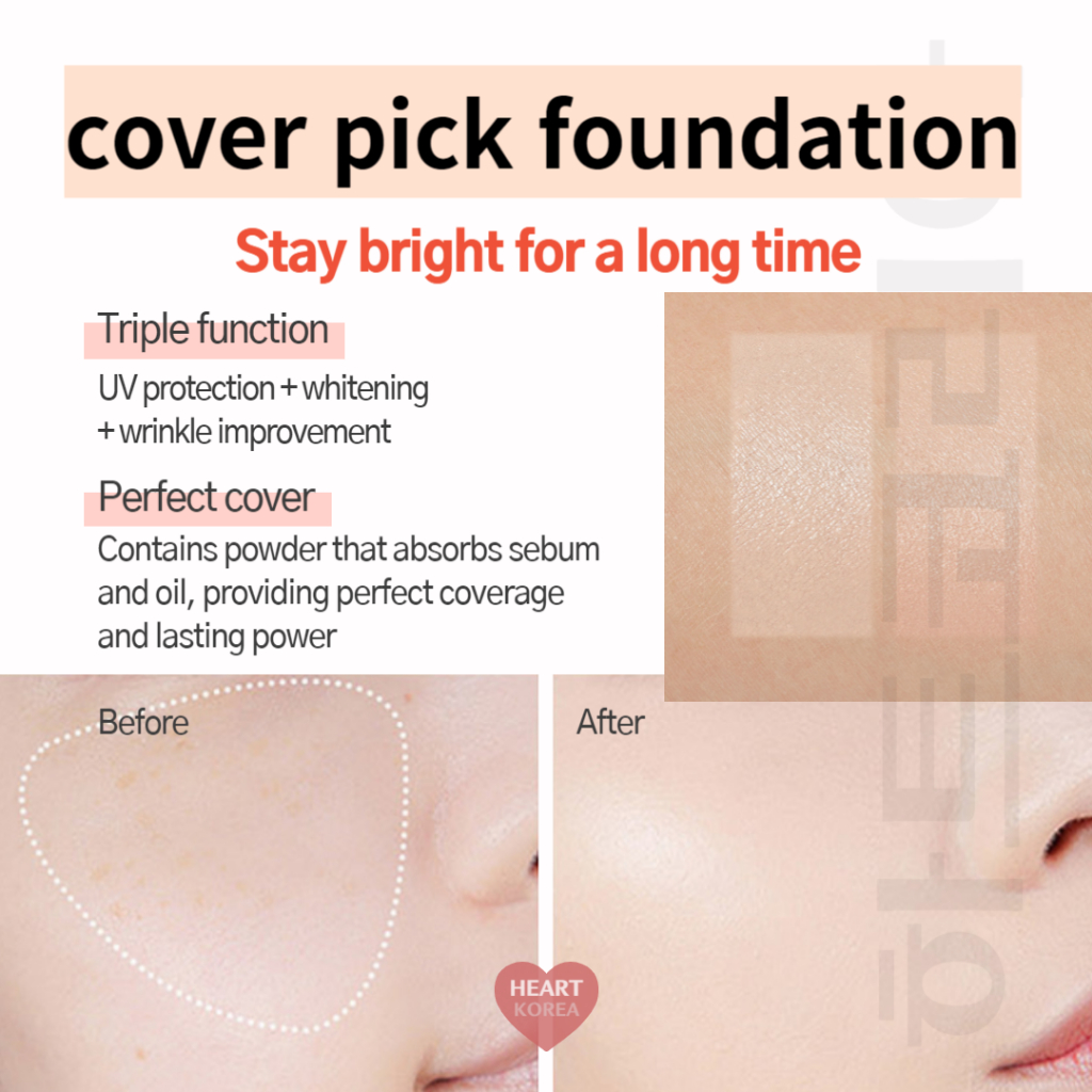 DROPBE COLORS Water Pick / Cover Pick Foundation (35g) | Shopee Philippines