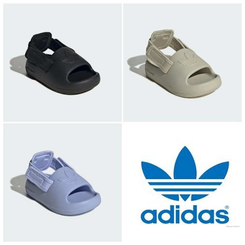 Adidas Adifom Adilette Slides Kids Toddler Sandals 3 Colors 2024 New Shopee Philippines