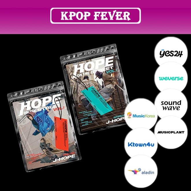 Pob Set Bts J Hope Special Album Hope On The Street Vol 1