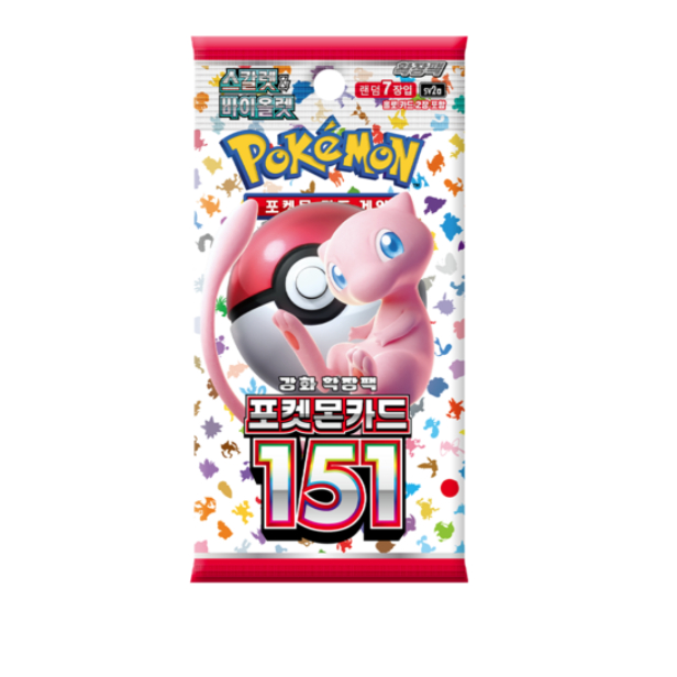 POKEMON Random 7 Cards 151 Pack in Korean | Shopee Philippines