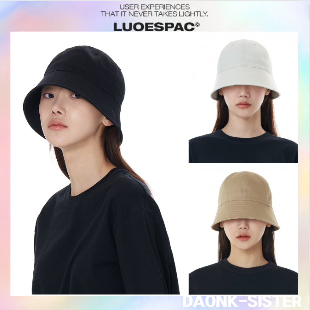 BTS Jung Kook pick [LUOESPAC] Overfit round bucket hat 3 colors 100% ...