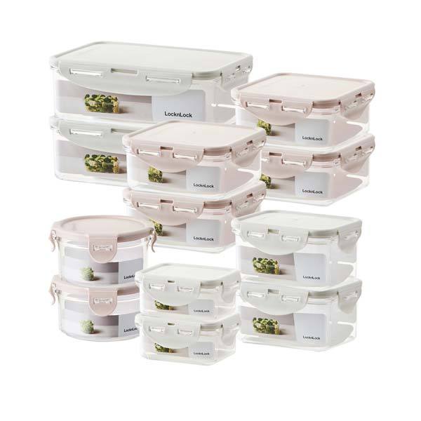 LocknLock Bisfree Stackable Food Storage Container Case Rectangular ...
