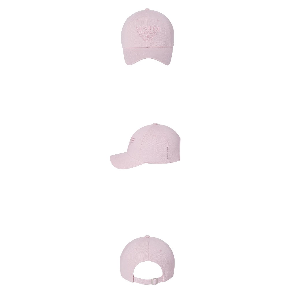 ●Mardi Mercredi●CAP ALUMNI CLASSIQUE WASHING_PINK CAP ALUMNI CLASSIQUE WASHING（キャップ）｜Mardi Mercredi