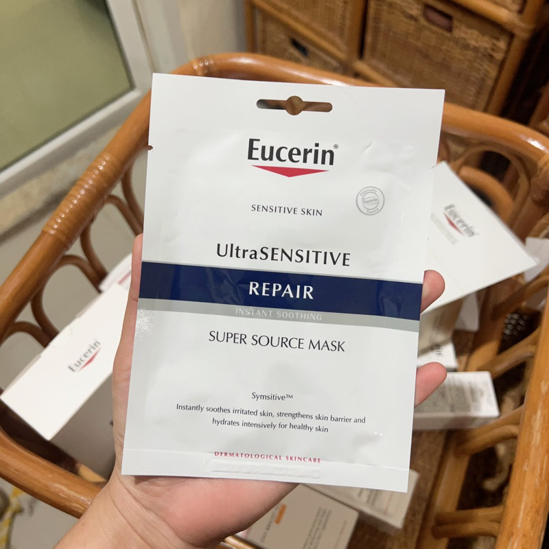 Eucerin Ultra Sensitive Repair Super Source Mask 1 sheet | Shopee ...