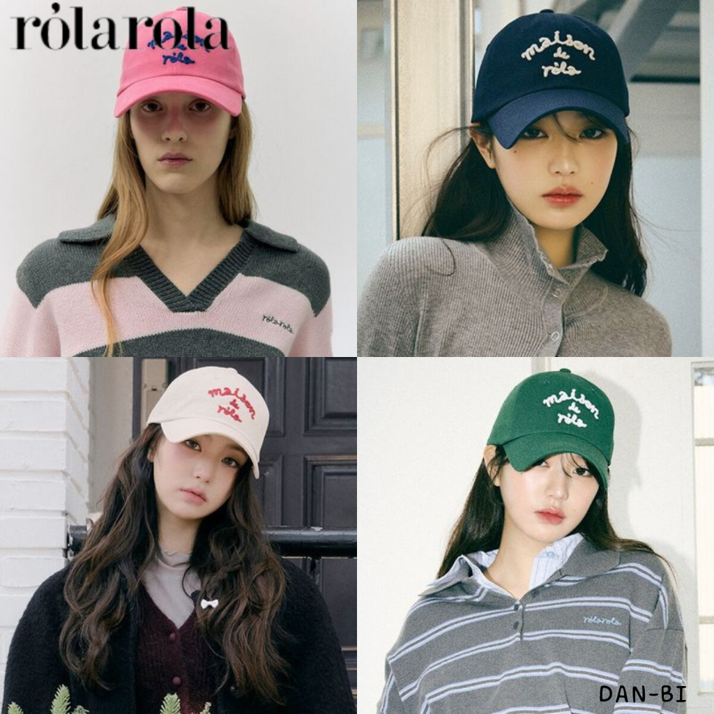 [ROLA ROLA] MAISON DE ROLA BALL CAP_7color / NEW Collection BALL CAP ...