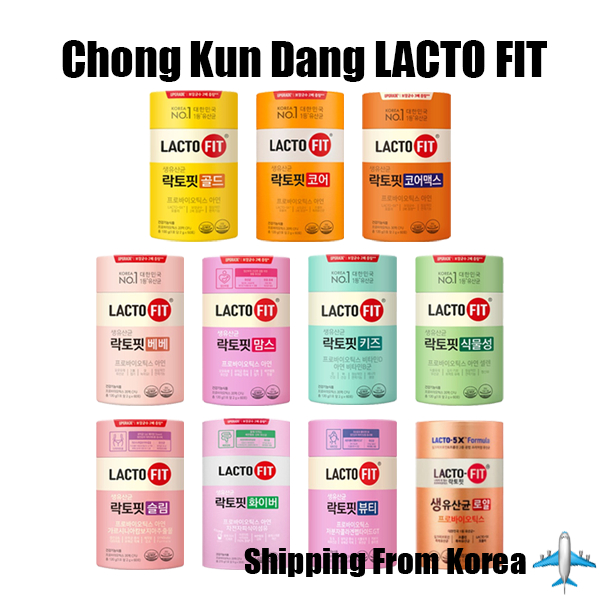 [Chong Kun Dang] LACTO FIT Upgrade All Series (11Types) Lactobacillus ...