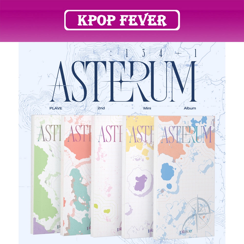 PLAVE [ASTERUM : 134-1] 2nd Mini Album K-POP CD – Includes Lyrics