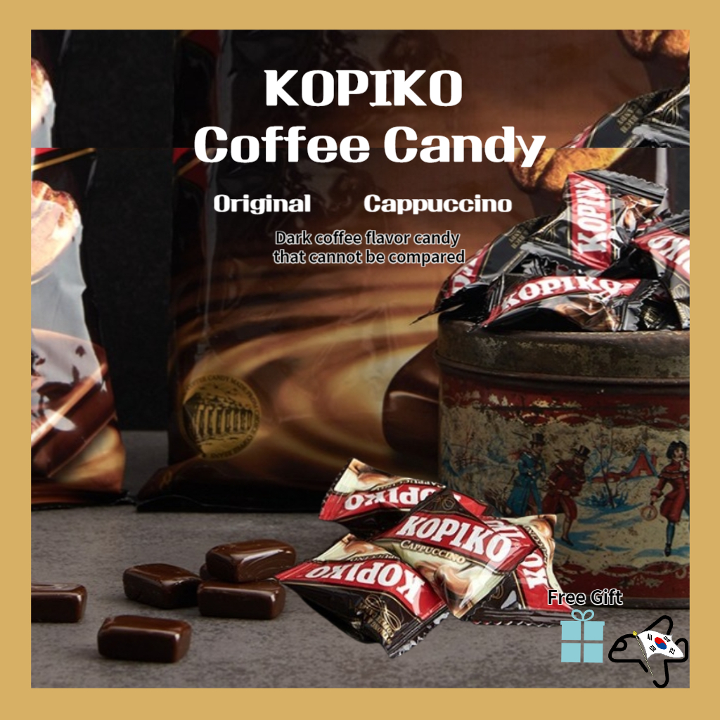 KOPIKO Coffee Candy KOPIKO Cappuccino Candy Coffee Flavor Candy