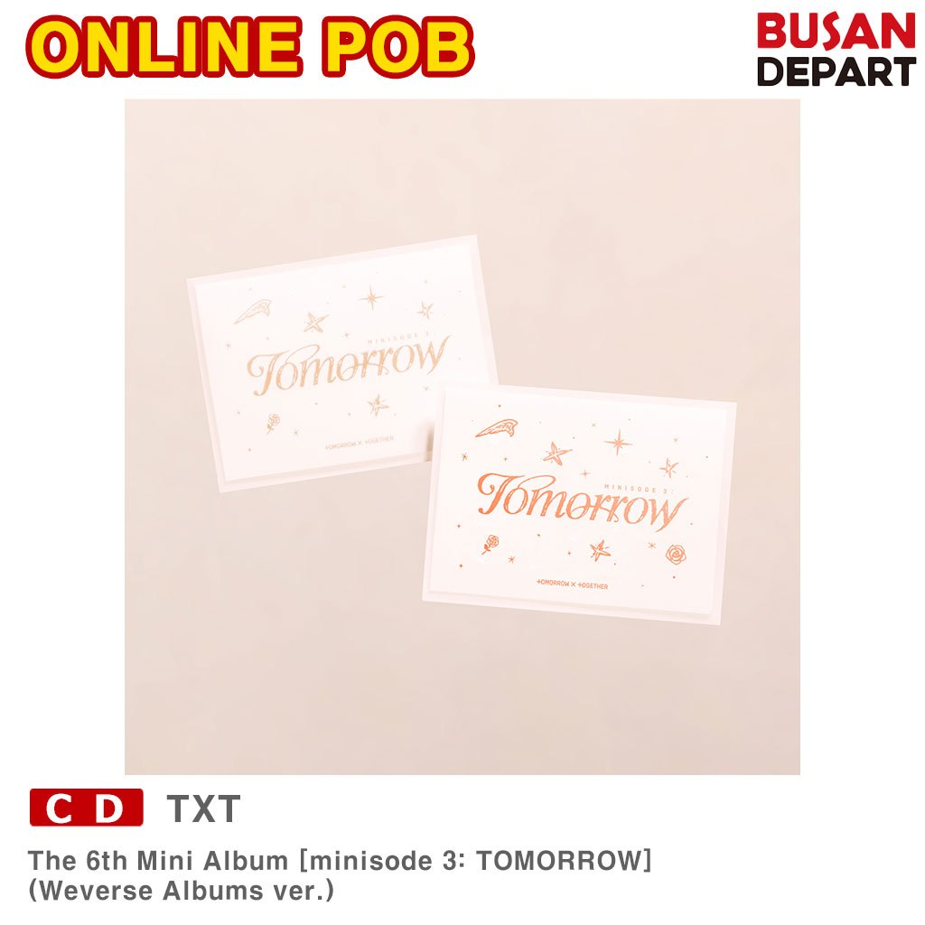 packshot updated [ONLINE POB]TXT The 6th Mini Album [minisode 3 ...