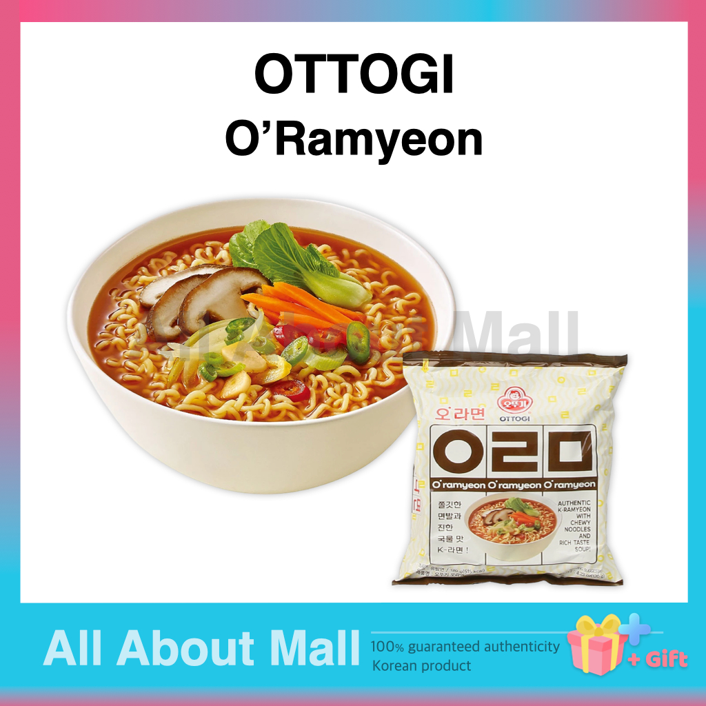 [OTTOGI] O'Ramyeon 120g / K-Ramyun / Korean Instant Noodles / Ramyeon ...