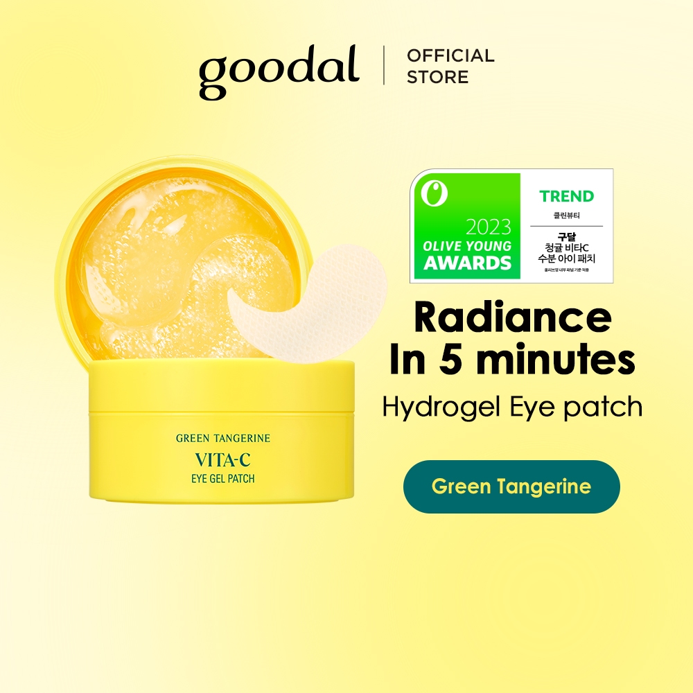 Goodal Green Tangerine Vita C Eye Gel Patch 72gx60ea, 5 Min Vitamin C
