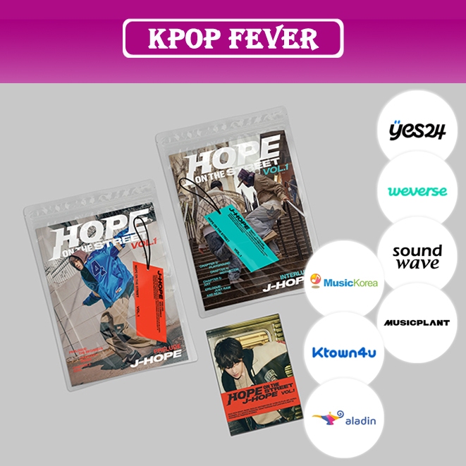 Pob Set Bts J Hope Special Album Hope On The Street Vol 1