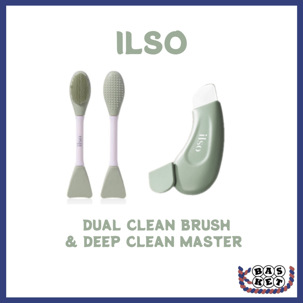 [ILSO] Deep Clean Master & Dual Clean Brush (Beauty Tools) | Shopee ...