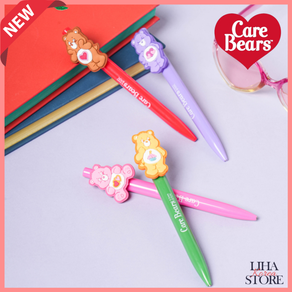 Korea BEST CareBears Pencils 0.5mm Daiso Rainbow Bear Mechanical Pencil