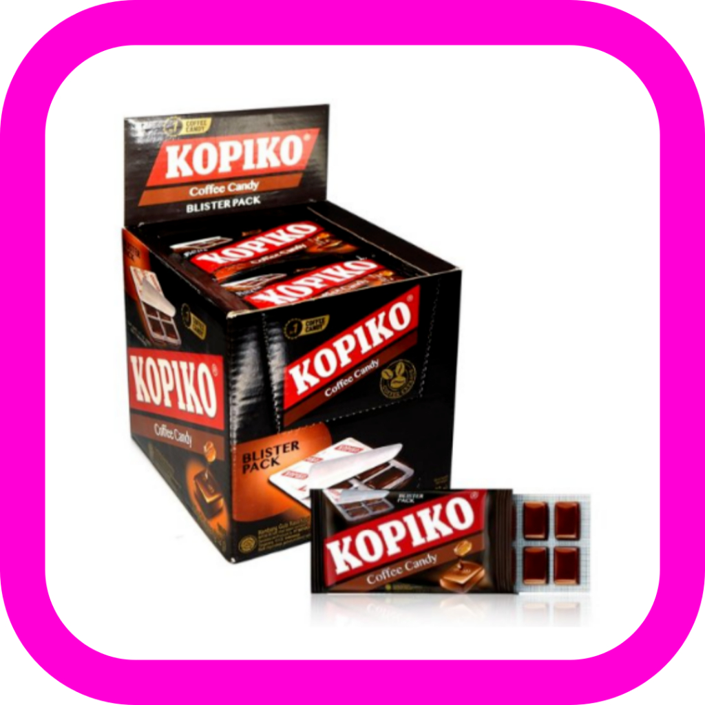 Kopiko Coffee Candy Blister Pack 8pcs 1pack